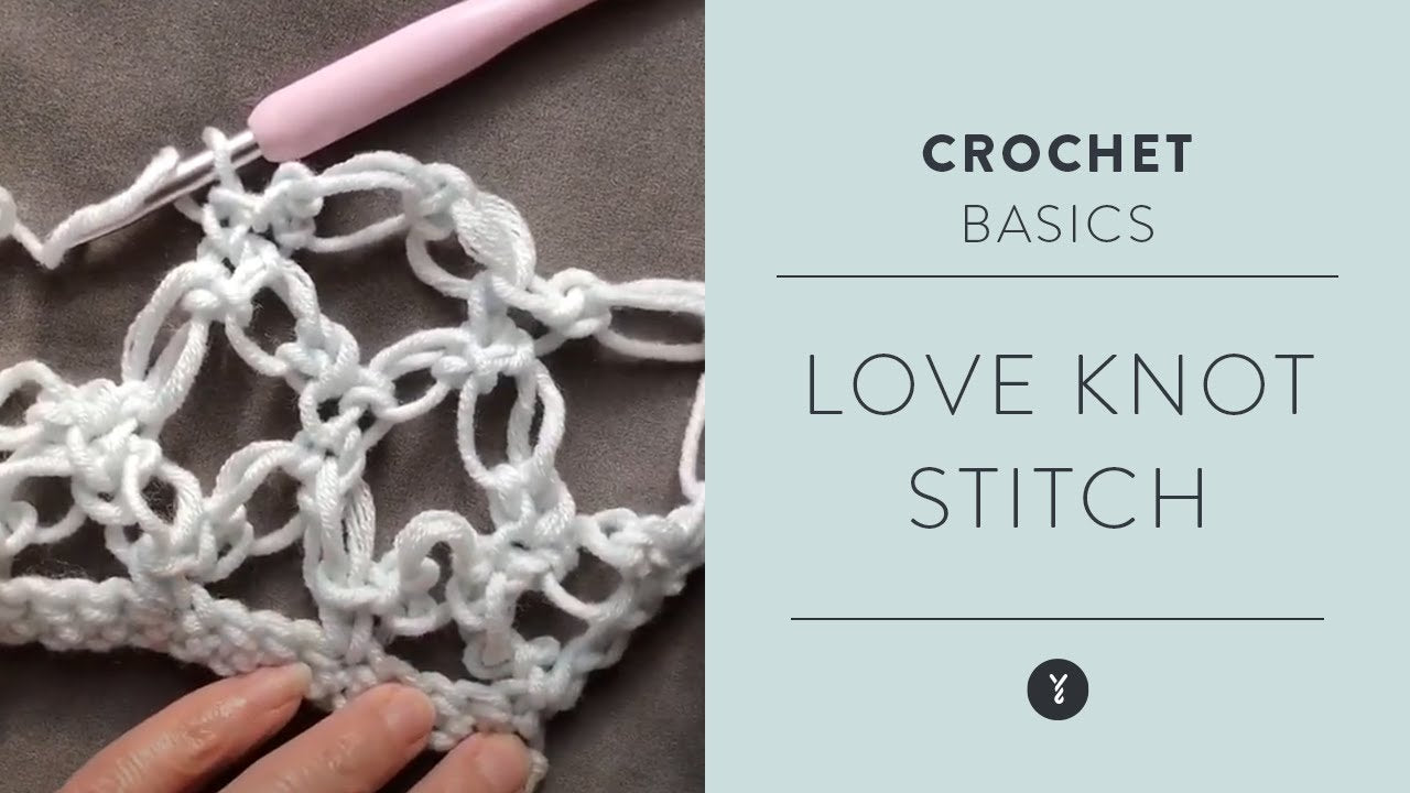 Bernat Love Knot Crochet Blanket
