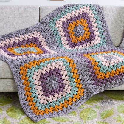 Bernat Great Granny Crochet Blanket Crochet Blanket made in Bernat Blanket Yarn