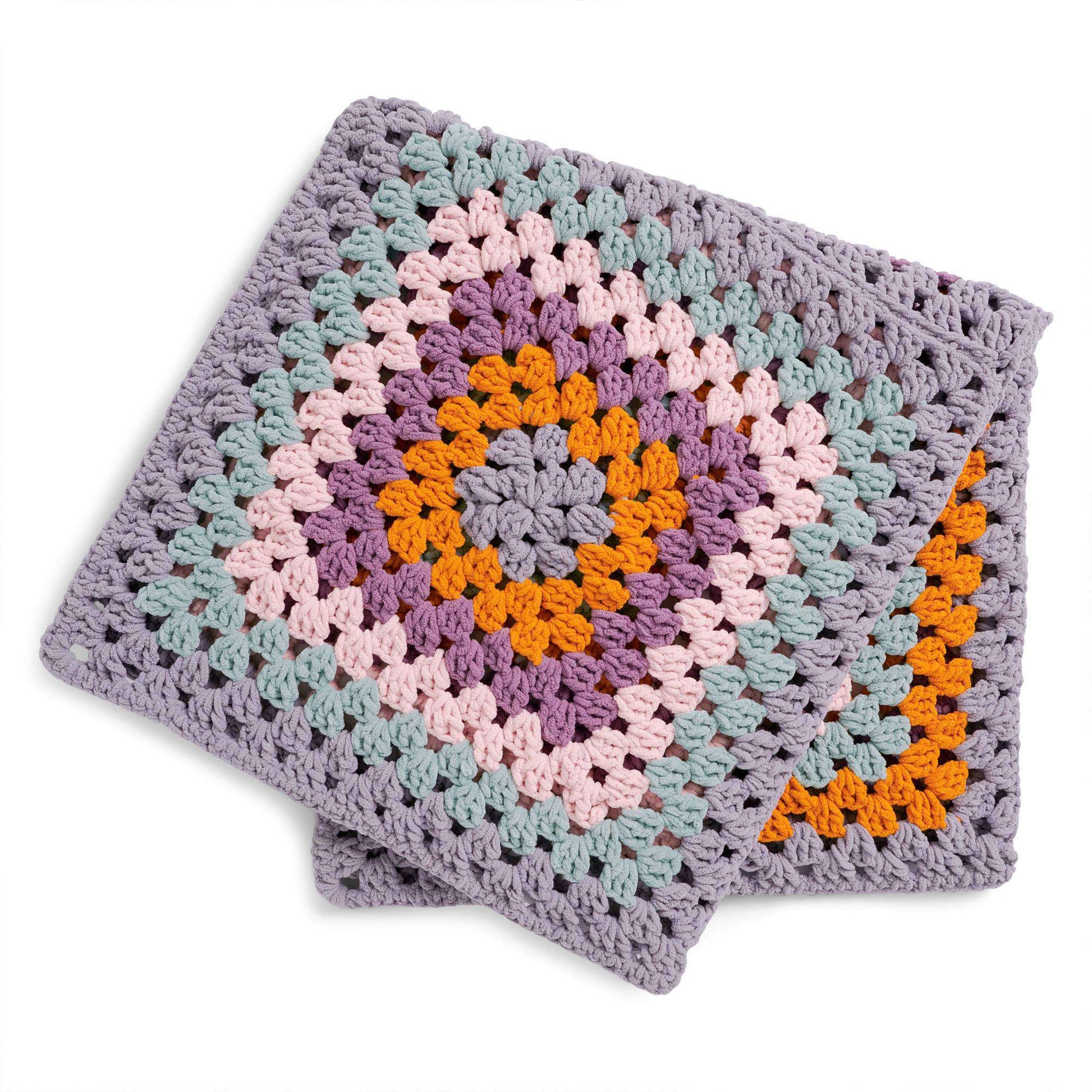 Free Bernat Great Granny Crochet Blanket Pattern