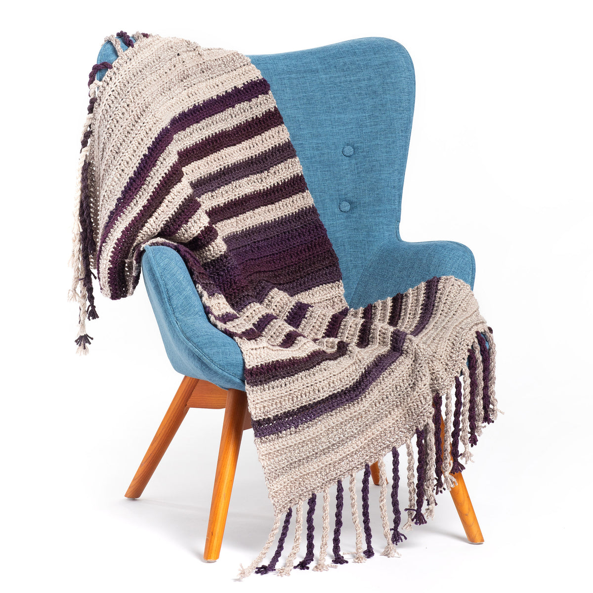 Crochet Lapghan made in Bernat Yarn