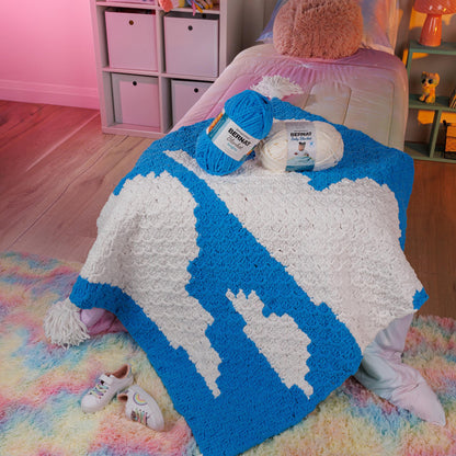 Bernat Sky’s the Limit Crochet Blanket Bernat Sky’s the Limit Crochet Blanket
