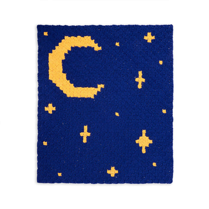 Bernat Crochet Night Sky Blanket Crochet Blanket made in Bernat Blanket Yarn