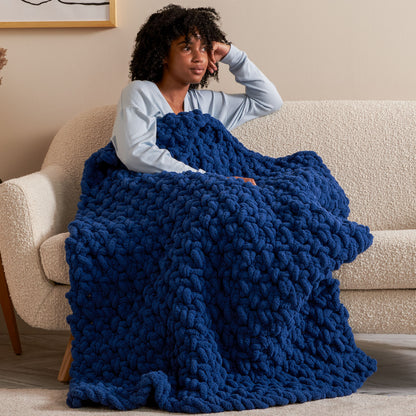 Bernat Maxi Moss Stitch Crochet Blanket Bernat Maxi Moss Stitch Crochet Blanket