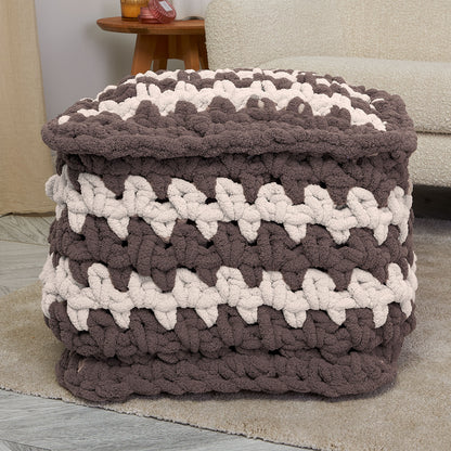 Bernat Soft Launch Crochet Pouffe Bernat Soft Launch Crochet Pouffe