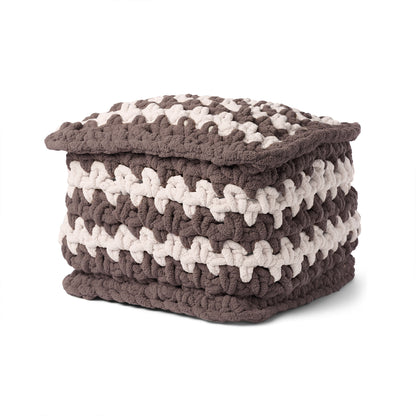 Bernat Soft Launch Crochet Pouffe Bernat Soft Launch Crochet Pouffe