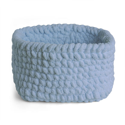 Bernat Squishy Square Crochet Basket Bernat Squishy Square Crochet Basket