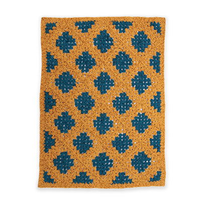Bernat Gilded Whisper Crochet Granny Square Blanket Bernat Gilded Whisper Crochet Granny Square Blanket