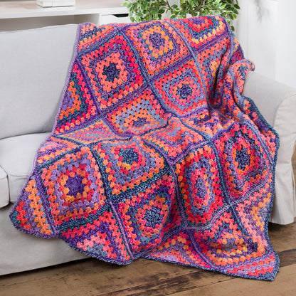 Bernat Granny Harmony Crochet Blanket Bernat Granny Harmony Crochet Blanket