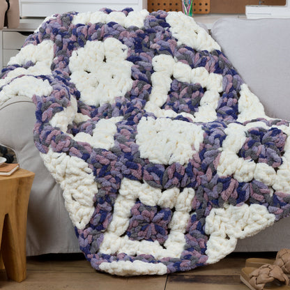 Bernat Crochet Granny Tilework Blanket Bernat Crochet Granny Tilework Blanket