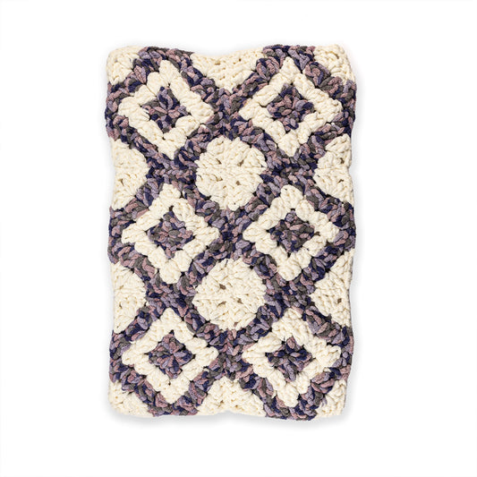 Bernat Crochet Granny Tilework Blanket