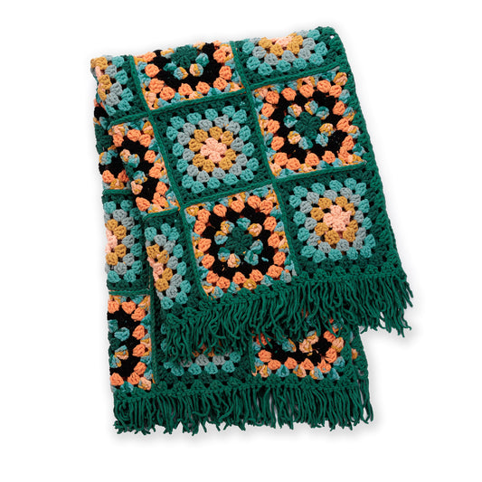 Bernat Snuggle Squares Crochet Granny Blanket
