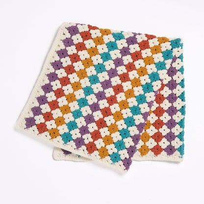 Bernat Diamond Delight Crochet Granny Blanket Bernat Diamond Delight Crochet Granny Blanket