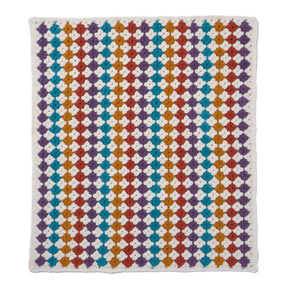 Bernat Diamond Delight Crochet Granny Blanket Bernat Diamond Delight Crochet Granny Blanket