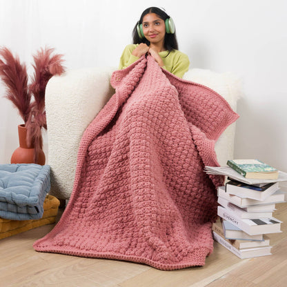 Bernat Cloud Stitch Crochet Blanket Bernat Cloud Stitch Crochet Blanket