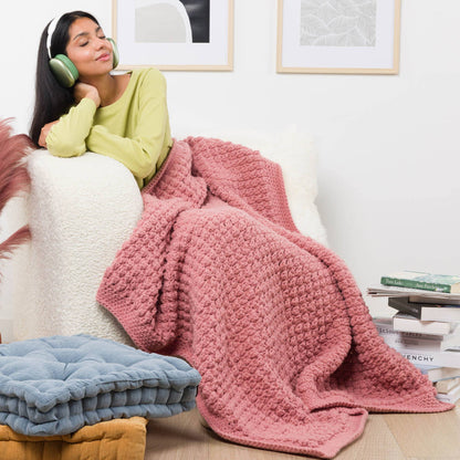 Bernat Cloud Stitch Crochet Blanket Bernat Cloud Stitch Crochet Blanket