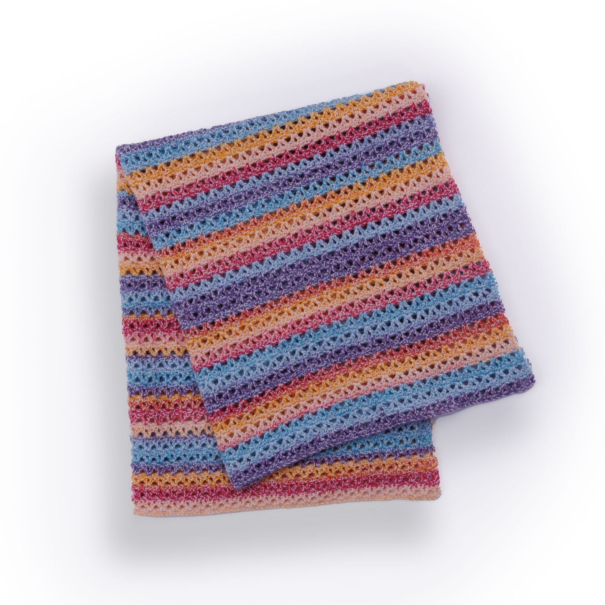 Bernat Rambling Crochet Lap Blanket