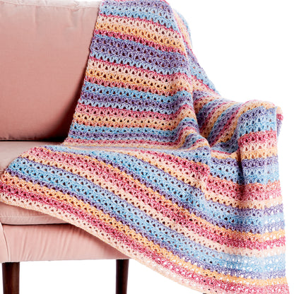 Bernat Rambling Crochet Lap Blanket Bernat Rambling Crochet Lap Blanket