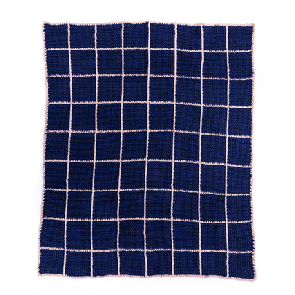Bernat Crochet Dusk & Dawn Windowpane Blanket Bernat Crochet Dusk & Dawn Windowpane Blanket