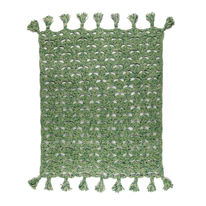 Bernat Budding Leaves Crochet Blanket Bernat Budding Leaves Crochet Blanket