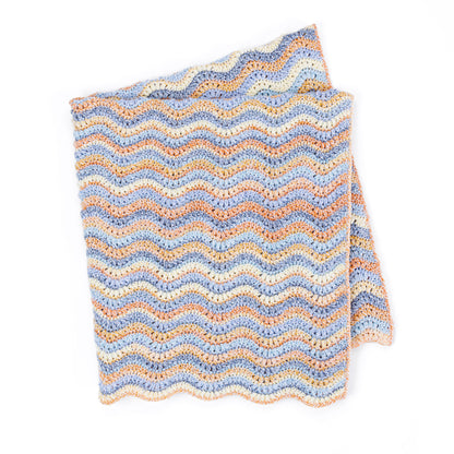 Bernat Rippled Puff Stitch Crochet Blanket Bernat Rippled Puff Stitch Crochet Blanket