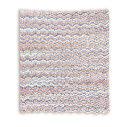 Bernat Rippled Puff Stitch Crochet Blanket Bernat Rippled Puff Stitch Crochet Blanket