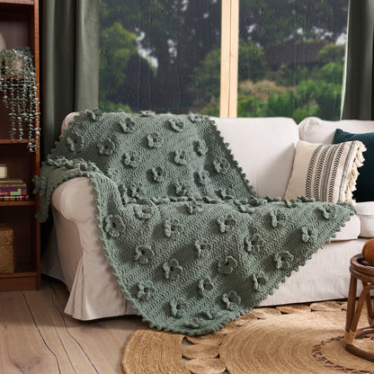Bernat Meadow Flowers Crochet Blanket Bernat Meadow Flowers Crochet Blanket
