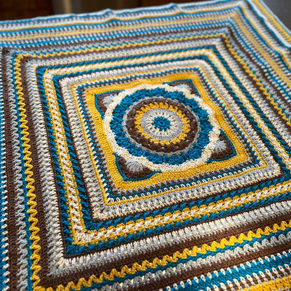 Study of Reality Crochet Blanket Version 2