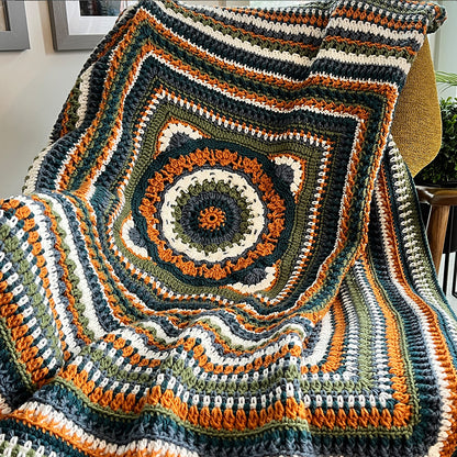 Study of Reality Crochet Blanket Version 1
