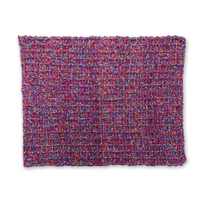 Bernat Pixel Prism Crochet Waffle Stitch Throw Bernat Pixel Prism Crochet Waffle Stitch Throw