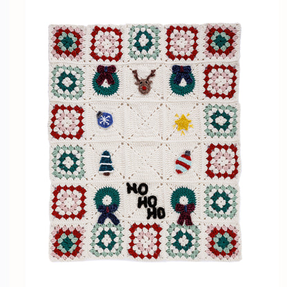 Bernat Crochet Kooky Christmas Blanket Bernat Crochet Kooky Christmas Blanket