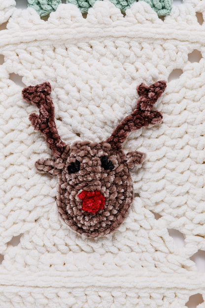 Bernat Crochet Kooky Christmas Blanket Bernat Crochet Kooky Christmas Blanket