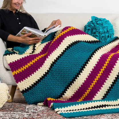 Bernat Crochet Class Act Blanket Bernat Crochet Class Act Blanket