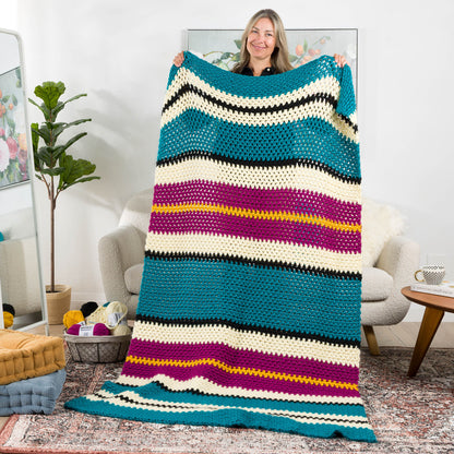 Bernat Crochet Class Act Blanket Bernat Crochet Class Act Blanket