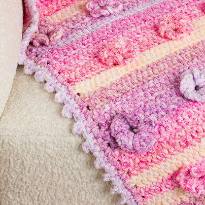 Bernat Petal Patch Crochet Blanket Bernat Petal Patch Crochet Blanket