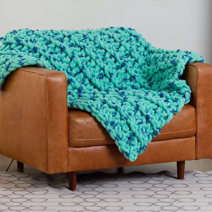 Bernat Ridged Big Crochet Blanket Bernat Ridged Big Crochet Blanket