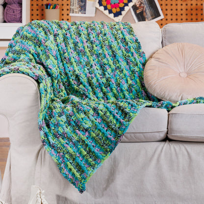 Bernat Brick Lane Crochet Blanket Bernat Brick Lane Crochet Blanket