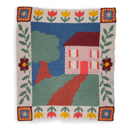 Bernat Bucolic Frolic Crochet Blanket Bernat Bucolic Frolic Crochet Blanket