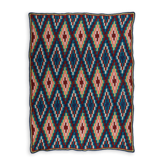 Bernat Diamond Dancer Crochet Blanket