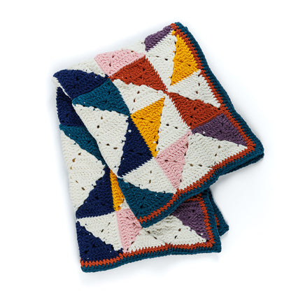 Bernat GeoSquares Crochet Blanket Bernat GeoSquares Crochet Blanket