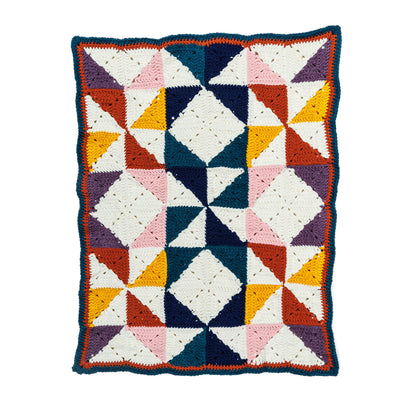 Bernat GeoSquares Crochet Blanket Bernat GeoSquares Crochet Blanket