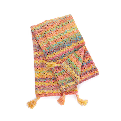 Bernat Summer Harmony Crochet Blanket Bernat Summer Harmony Crochet Blanket
