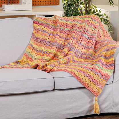 Bernat Summer Harmony Crochet Blanket Bernat Summer Harmony Crochet Blanket