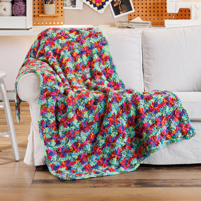 Bernat Pinwheel Pop Crochet Blanket Bernat Pinwheel Pop Crochet Blanket