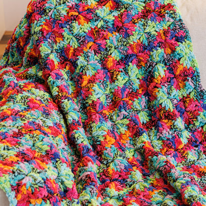 Bernat Pinwheel Pop Crochet Blanket Bernat Pinwheel Pop Crochet Blanket
