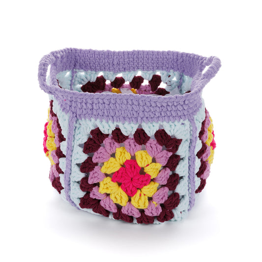 Bernat Crochet Granny's Stash Basket