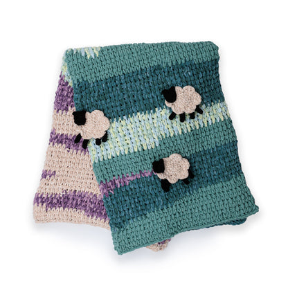 Bernat Crochet Sheep Valley Blanket Bernat Crochet Sheep Valley Blanket