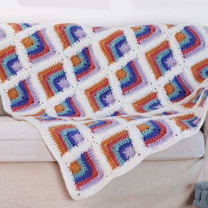 Bernat Bright Side Crochet Blanket Bernat Bright Side Crochet Blanket
