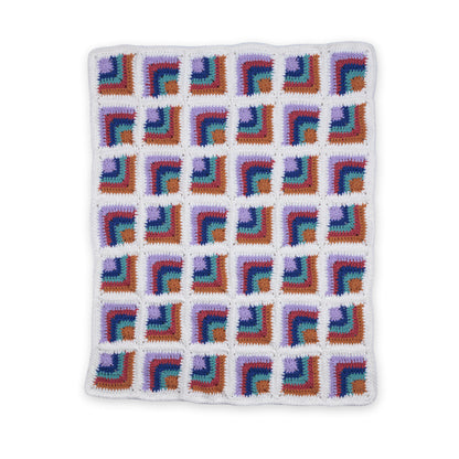 Bernat Bright Side Crochet Blanket Bernat Bright Side Crochet Blanket