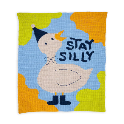 Bernat Silly Goose Crochet Blanket Bernat Silly Goose Crochet Blanket