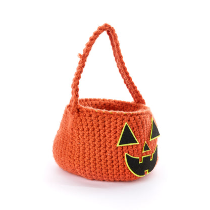 Bernat Happy Hauntings Crochet Candy Baskets Pumpkin